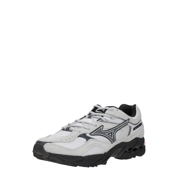 Mizuno Wave Mustang 4 LS Cloudscape/Quiet Shade Grijs, foto 2 van 4