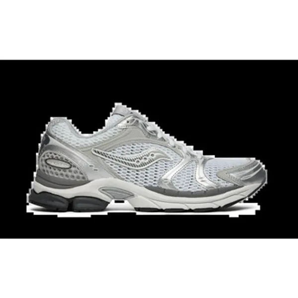 Saucony ProGrid Triumph 4 White Silver Black, vergelijk prijzen bij 1 winkel