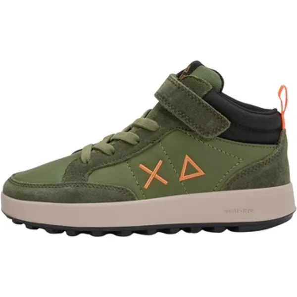 Sun68 Hoge Sneakers Groen, vergelijk prijzen bij 1 winkel
