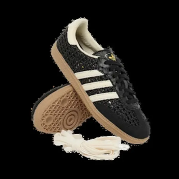 adidas Samba OG Basketweave Black Cream White, vergelijk prijzen bij 1 winkel