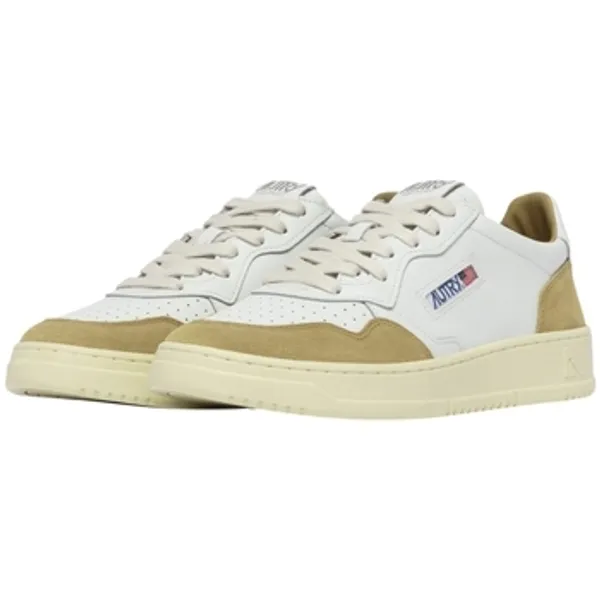Autry Medalist Low Suede White/Senape, vergelijk prijzen bij 1 winkel