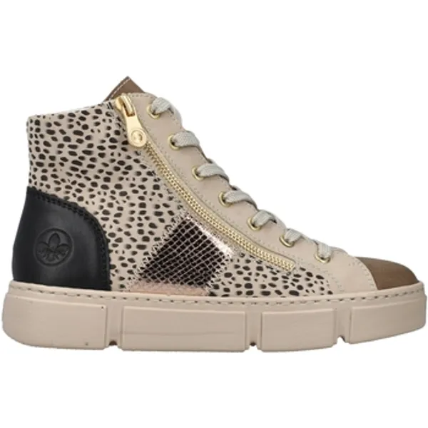 Rieker Hoge Sneakers Beige, vergelijk prijzen bij 1 winkel