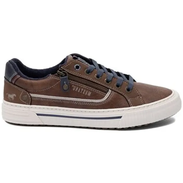 Mustang Lage Sneakers Bruin, vergelijk prijzen bij 1 winkel