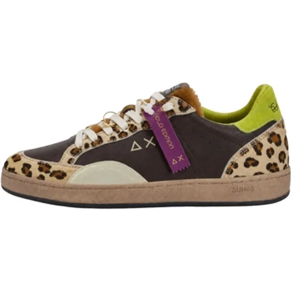 Sun68 Lage Sneakers Bruin, vergelijk prijzen bij 1 winkel
