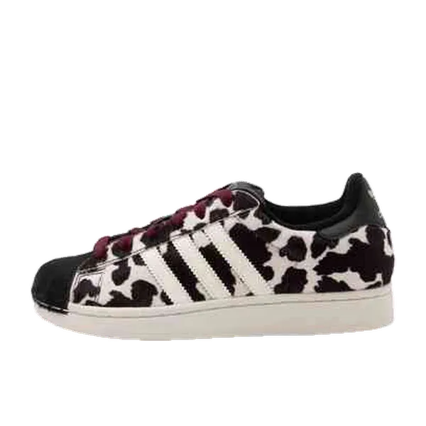 adidas Superstar "Core Black / Off White / Maroon", vergelijk prijzen bij 3 winkels