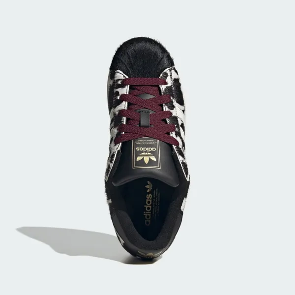 adidas Superstar "Core Black / Off White / Maroon", foto 2 van 4