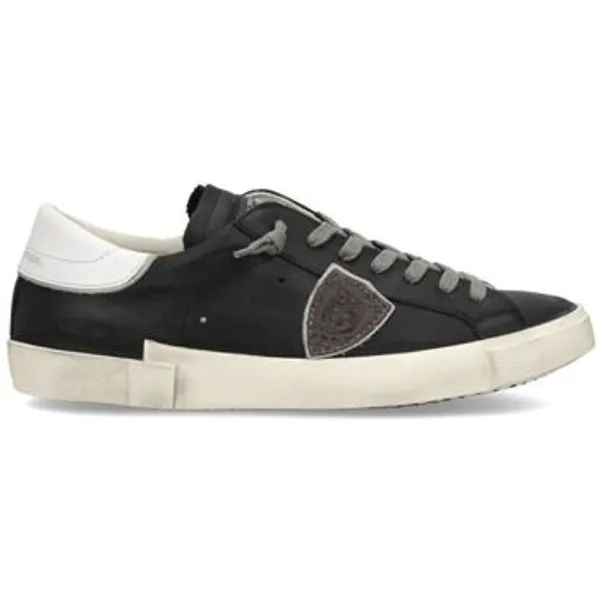 Philippe Model Prlu V039 Prsx Low Man-Nero Bianco Zwart, vergelijk prijzen bij 1 winkel