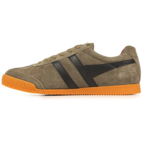 Gola Harrier Suede Trainer Groen, vergelijk prijzen bij 1 winkel