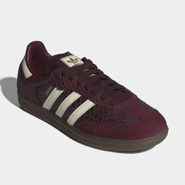 adidas Samba OG "Maroon / Cream White / Gold Metallic", foto 3 van 3