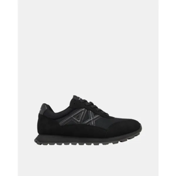 Armani Exchange Lage Sneakers Zwart, vergelijk prijzen bij 1 winkel