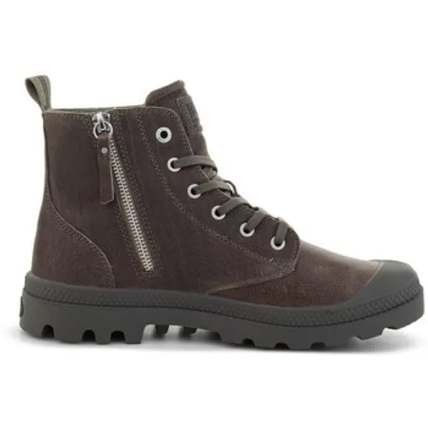 Palladium Pampa Zip Bruin, vergelijk prijzen bij 1 winkel
