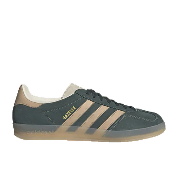 adidas Gazelle Indoor Empiècements Groen, vergelijk prijzen bij 2 winkels