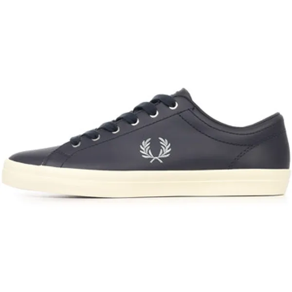 Fred Perry Baseline Leather Blauw, vergelijk prijzen bij 1 winkel