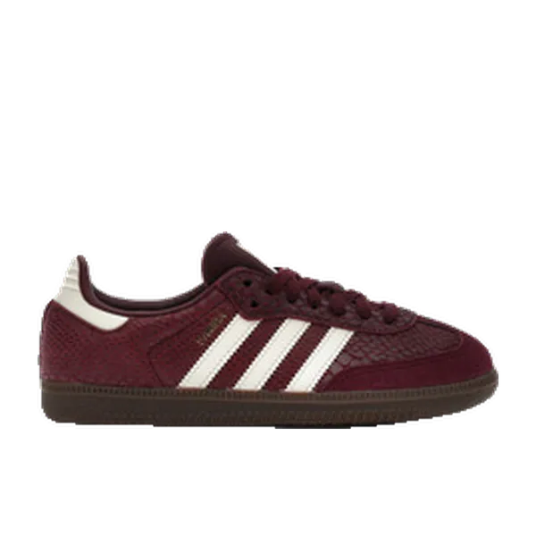 adidas Samba OG Snakeskin Maroon Cream White, vergelijk prijzen bij 1 winkel