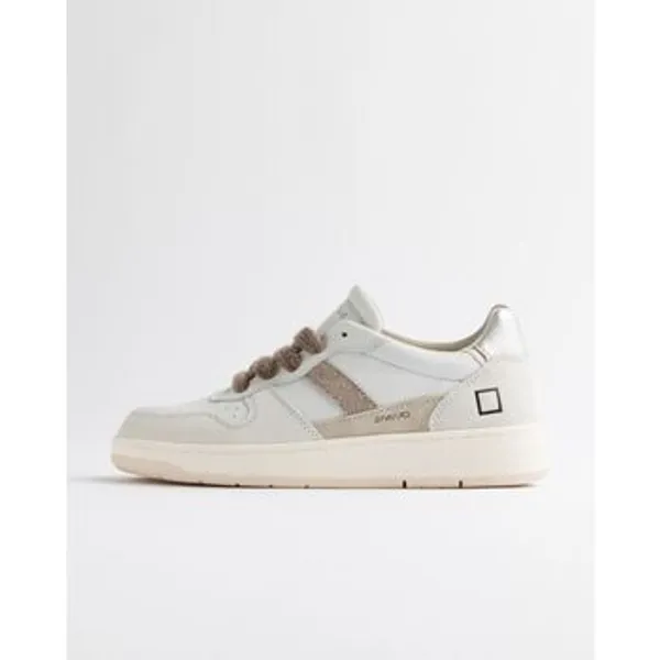 D.A.T.E. D.a.t.e. W451-C2-VN-WS Court 2.0 Vintage-White Silver, vergelijk prijzen bij 1 winkel