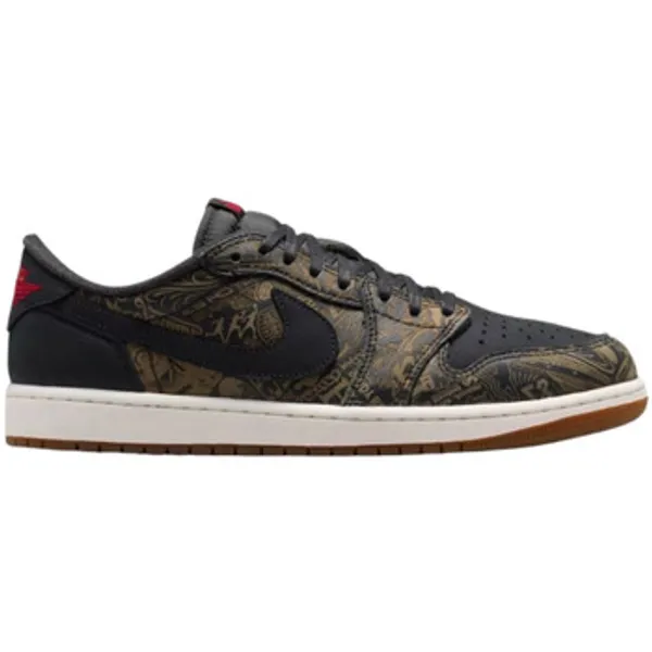 Nike 1 Retro Low OG Laser Black University Red, vergelijk prijzen bij 1 winkel