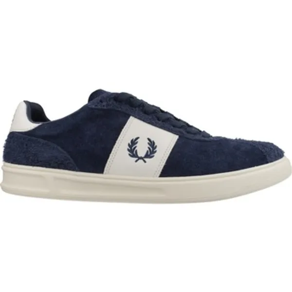 Fred Perry Suede Leather Blauw, vergelijk prijzen bij 1 winkel