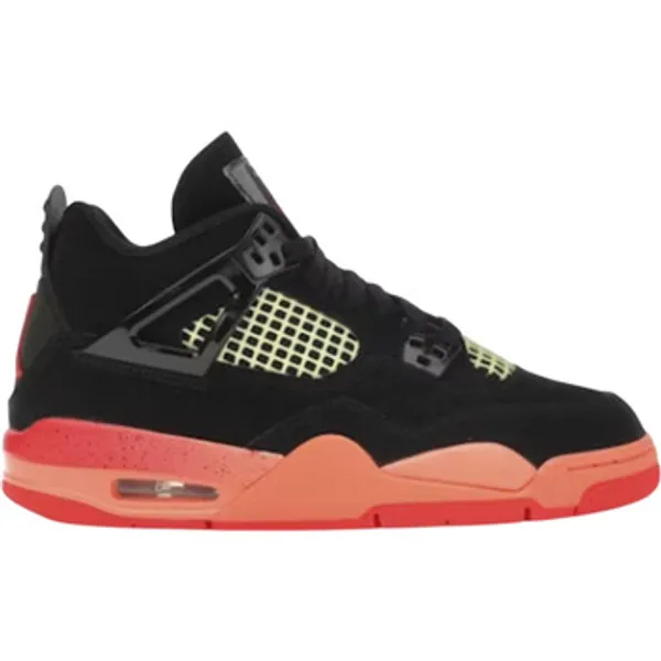 Nike 4 Retro Black Infrared Barely Volt (GS), vergelijk prijzen bij 1 winkel