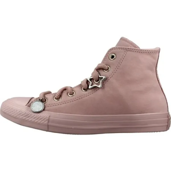 Converse Chuck Taylor All Star Nubuck Charms Hi Roze, vergelijk prijzen bij 1 winkel
