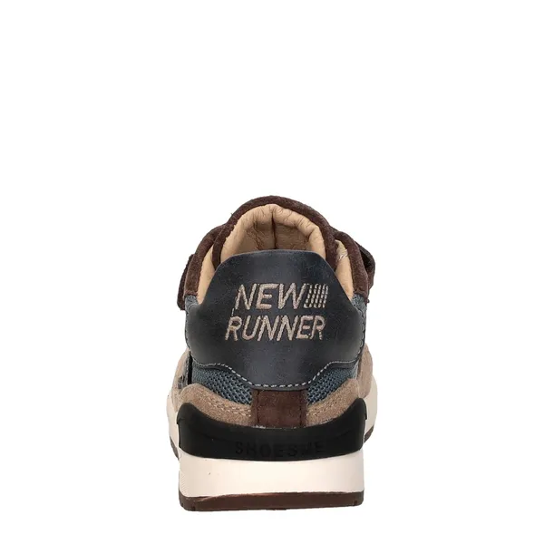 Shoesme Lage Sneakers Bruin, foto 3 van 4