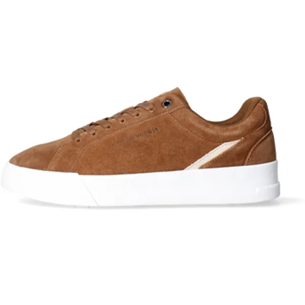 Tommy Hilfiger Lage Sneakers Bruin, vergelijk prijzen bij 1 winkel