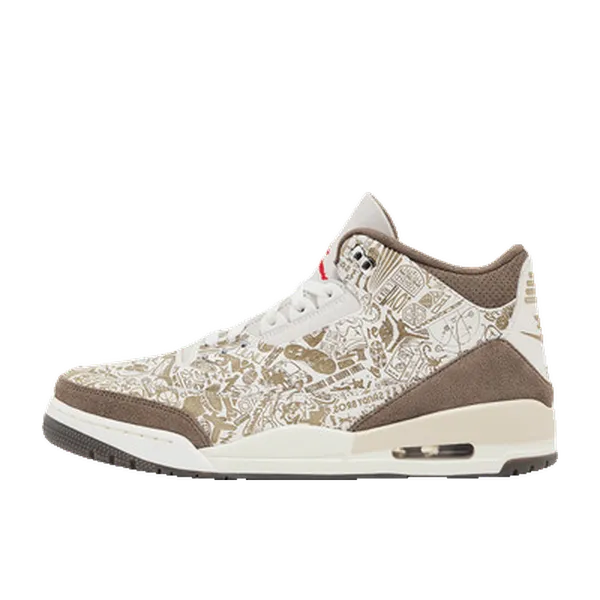 Nike Jordan 3 Retro Laser Palomino Wit, vergelijk prijzen bij 1 winkel