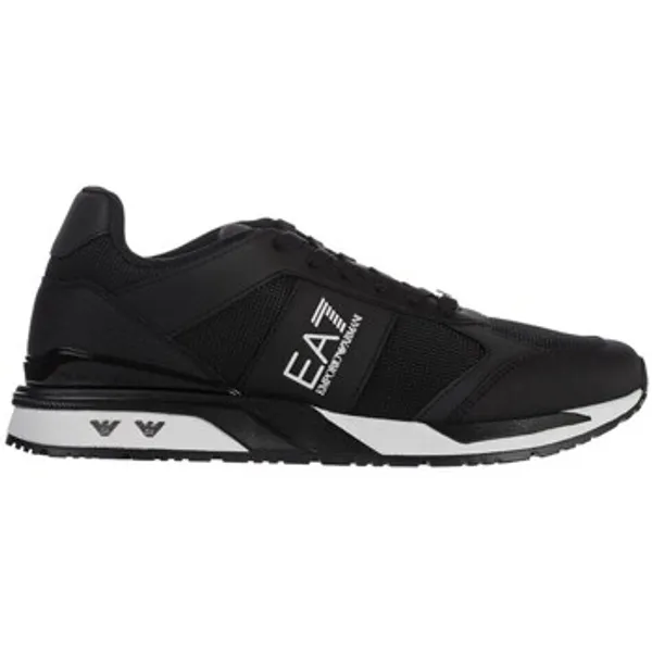 Emporio Armani Lage Sneakers Zwart, vergelijk prijzen bij 1 winkel
