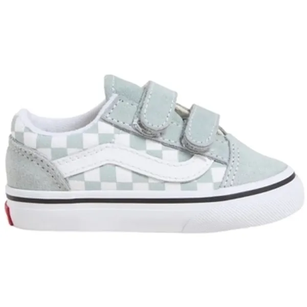 Vans Old Skool V Color Theory Checkerboard Grijs Kids, vergelijk prijzen bij 1 winkel