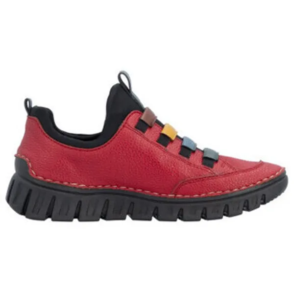 Rieker Sneakers Rood, vergelijk prijzen bij 1 winkel