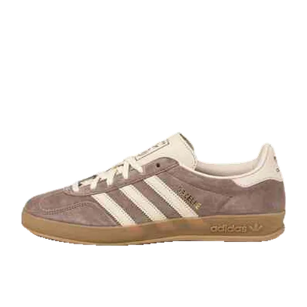 adidas Gazelle Indoor "Trace Brown / Warm Vanilla / Gum", vergelijk prijzen bij 3 winkels