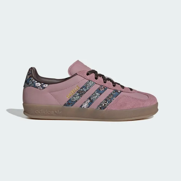 adidas Gazelle Indoor x Liberty London Magic Mauve/Aurora Coffee/Gum, vergelijk prijzen bij 1 winkel