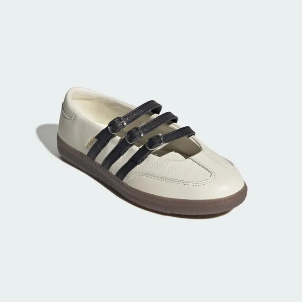 adidas Samba Balletschoenen Core Black/Off White/Gum, foto 4 van 4