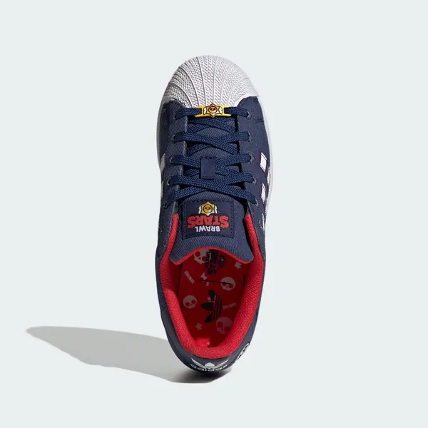 adidas Brawl Stars Superstar II Dark Blue/Violet/Cloud White, foto 2 van 4