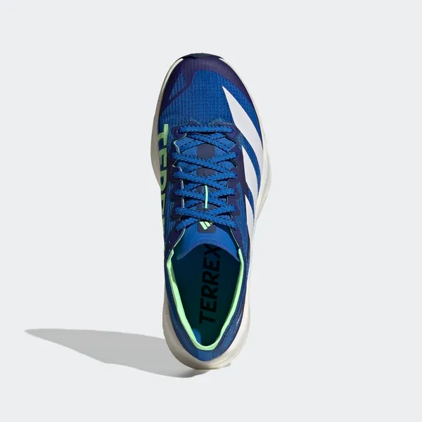 adidas Terrex Agravic Speed 2 Trailrunningschoenen Blue/Dash Grey/Lime Burst, foto 2 van 4