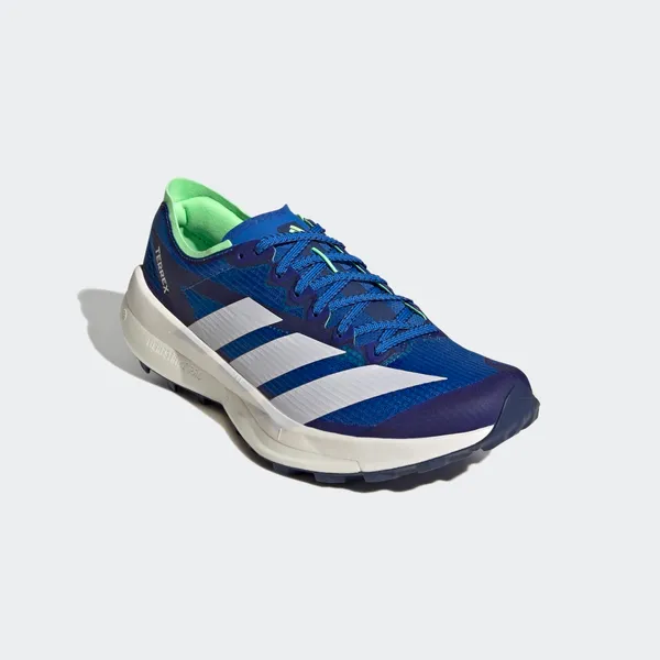adidas Terrex Agravic Speed 2 Trailrunningschoenen Blue/Dash Grey/Lime Burst, foto 4 van 4