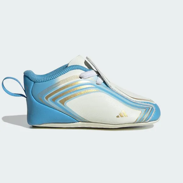 adidas F50 Messi Crib Ivory/Semi Blue Burst/Icey Blue Kids, foto 2 van 4
