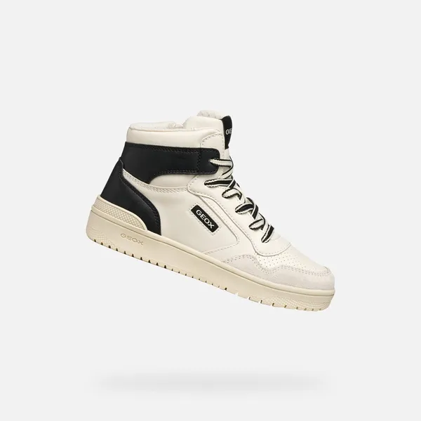 Geox Washiba Wit/Zwart Kids, vergelijk prijzen bij 1 winkel