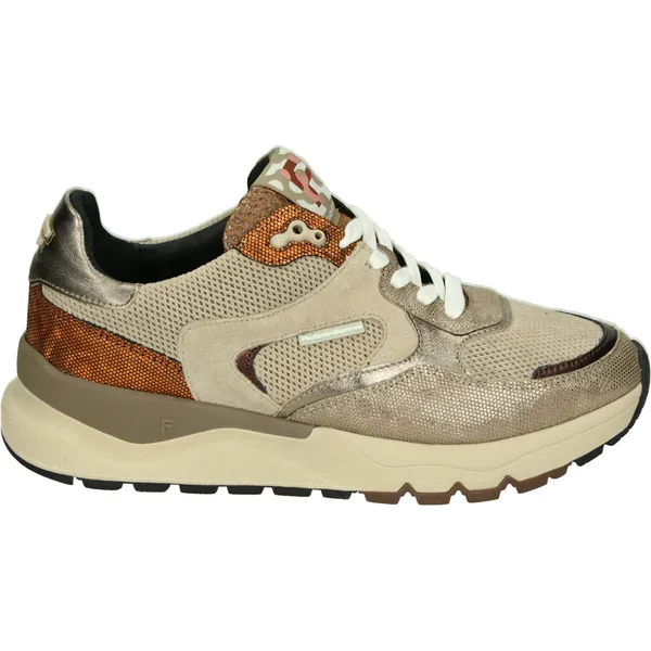Floris van Bommel Treni 02.10 Lage SneakersDames Kleur: Wit/Beige, vergelijk prijzen bij 1 winkel