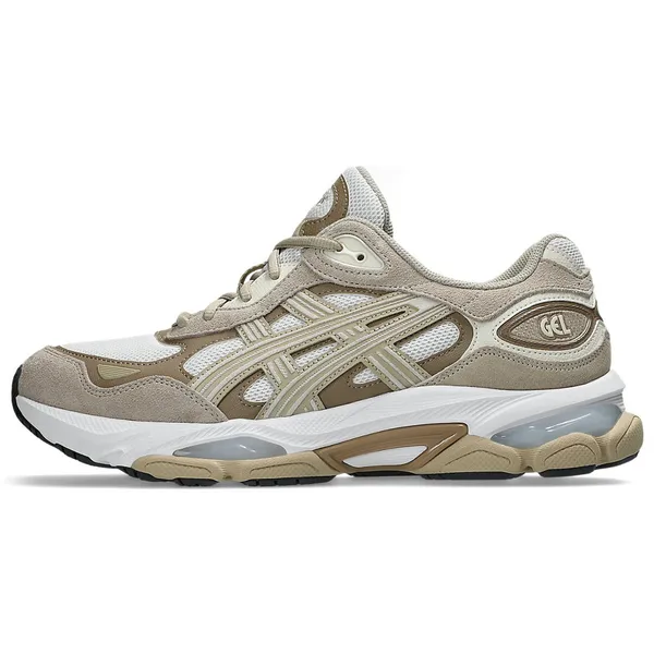 ASICS Gel-NYC 2.0 "White Feather Grey" Bruin/Beige/Wit, vergelijk prijzen bij 1 winkel