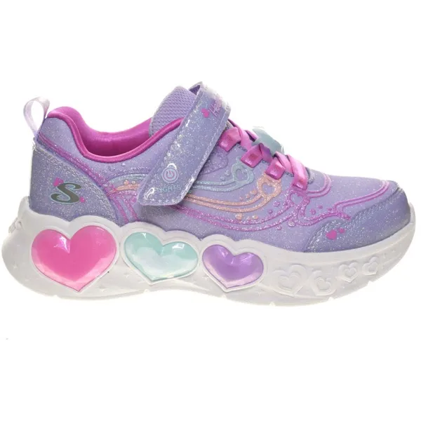 Lichtjes Paars Hartjes Skechers Kids, vergelijk prijzen bij 1 winkel