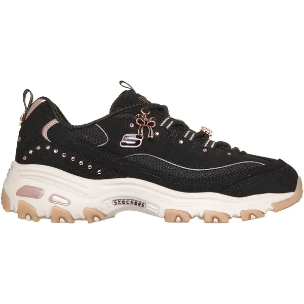 Skechers D'lites 20TH Anniversary Zwart/Roze/Goud, vergelijk prijzen bij 1 winkel