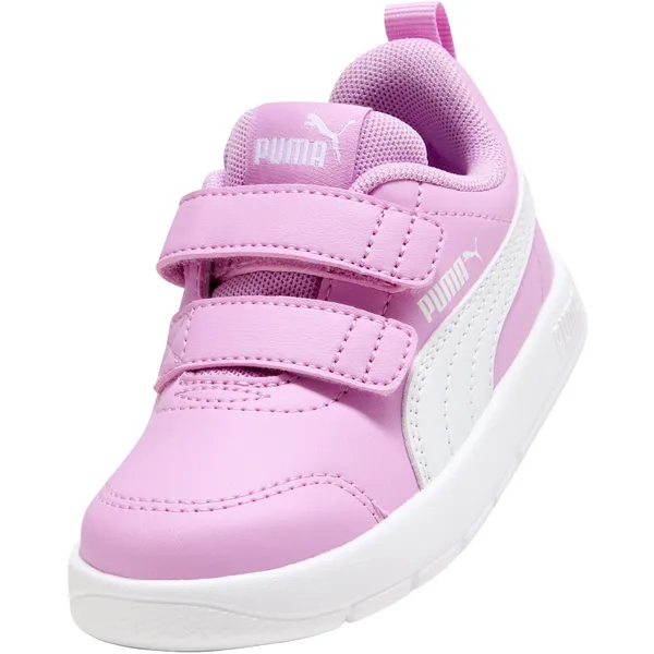 Puma Lage met Klittenband: Courtflex V3 V Inf Mauve Kids, vergelijk prijzen bij 1 winkel