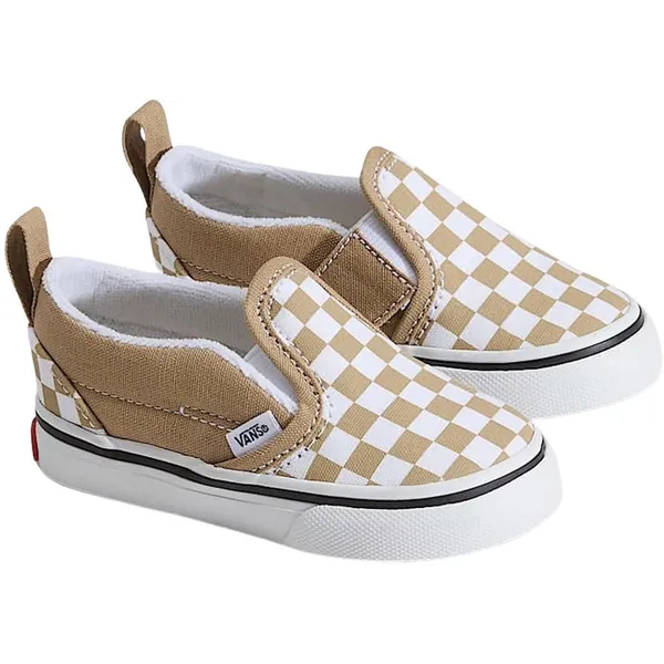 Vans Classic Slip-On V Bruin/Wit Kids, vergelijk prijzen bij 1 winkel