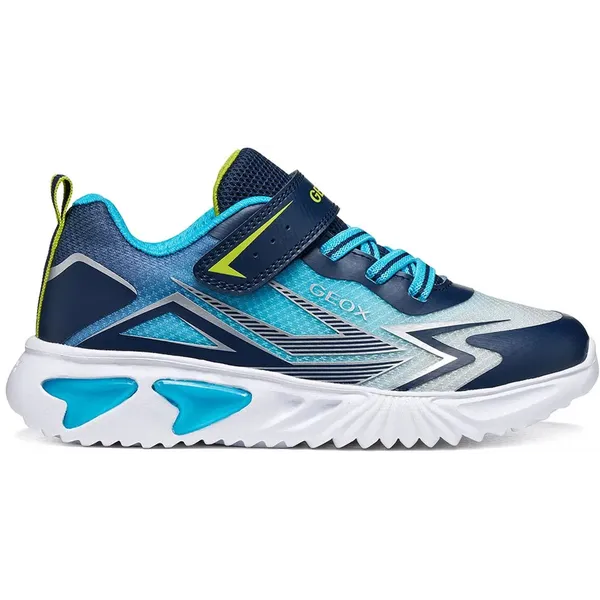 Geox Assister B Met Lichten Blauw Kids, vergelijk prijzen bij 1 winkel