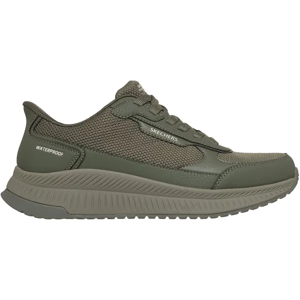 Skechers Bobs Sport Squad 4 Crucial Step Slip Ins Waterdicht Olive, vergelijk prijzen bij 1 winkel