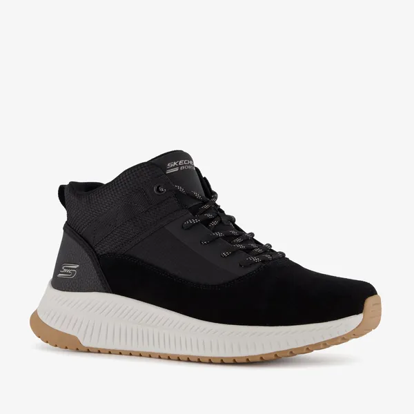 Skechers Bobs Sport Squad 4 Hoge Zwart Extra Comfort Memory Foam, vergelijk prijzen bij 1 winkel