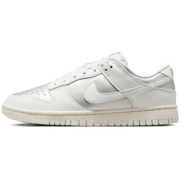 Nike Dunk Low Next Nature Sheer Lace Metallic Platinum, vergelijk prijzen bij 1 winkel