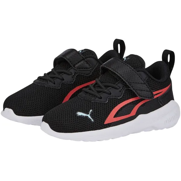 Puma All-Day Active Zwart/Rood/Wit Kids, vergelijk prijzen bij 1 winkel