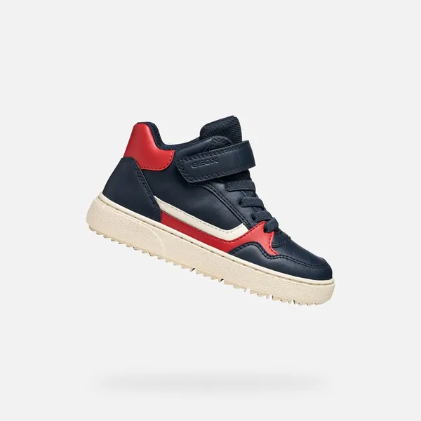 Geox Theleven Marineblauw/Rood Kids, vergelijk prijzen bij 1 winkel
