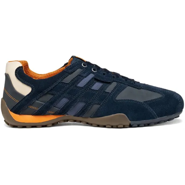 Geox U Snake Slip-on Suède Mesh Navy, vergelijk prijzen bij 1 winkel